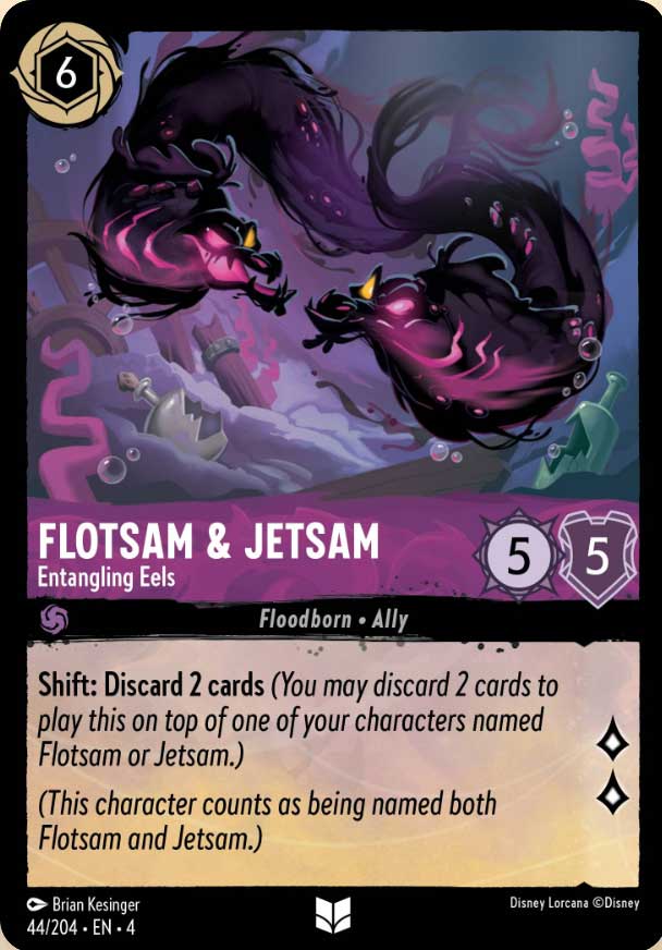Disney Lorcana TCG: Flotsam & Jetsam, Entangling Eels