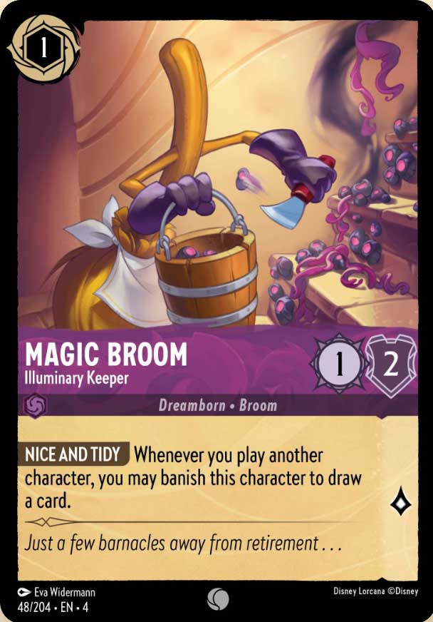 Disney Lorcana TCG: Magic Broom, Illuminary Keeper