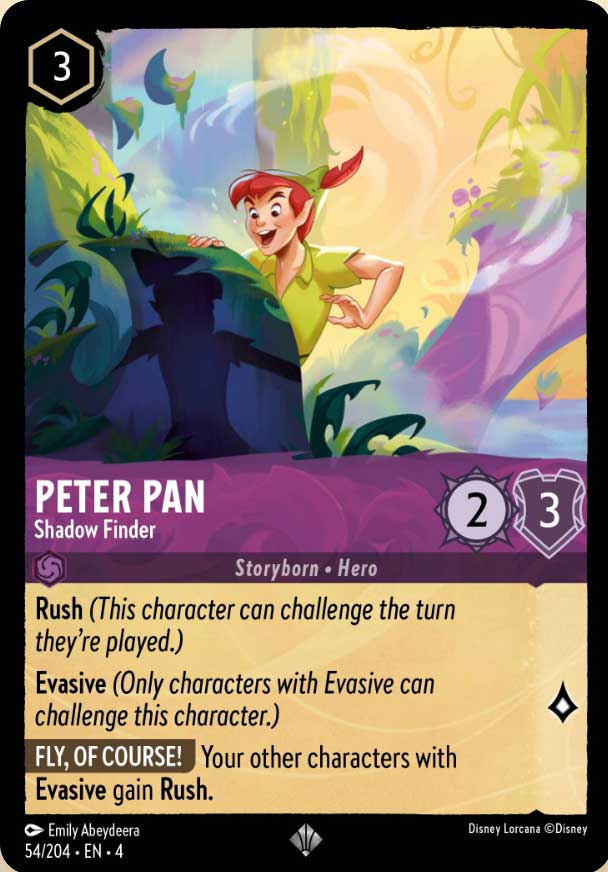 Disney Lorcana TCG: Peter Pan, Shadow Finder