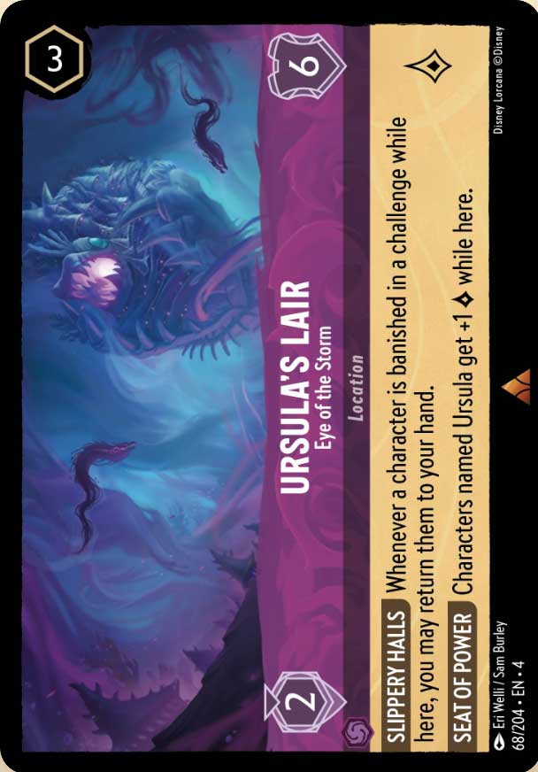 Disney Lorcana TCG: Ursula's Lair, Eye of the Storm