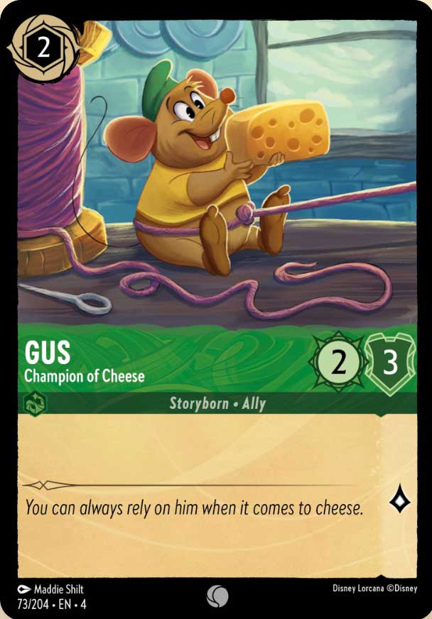 Disney Lorcana TCG: Gus, Champion of Cheese