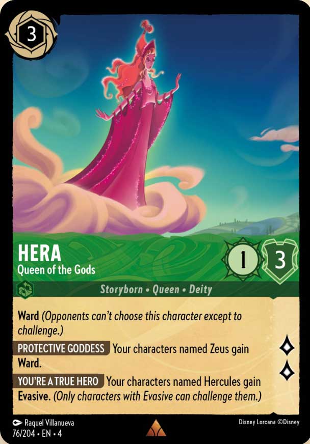 Disney Lorcana TCG: Hera, Queen of the Gods