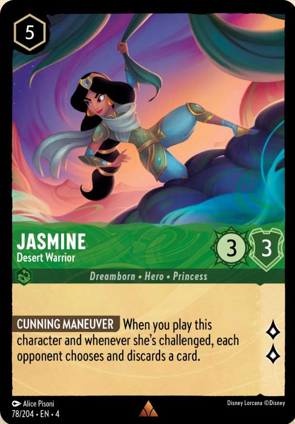 Disney Lorcana TCG: Jasmine, Desert Warrior