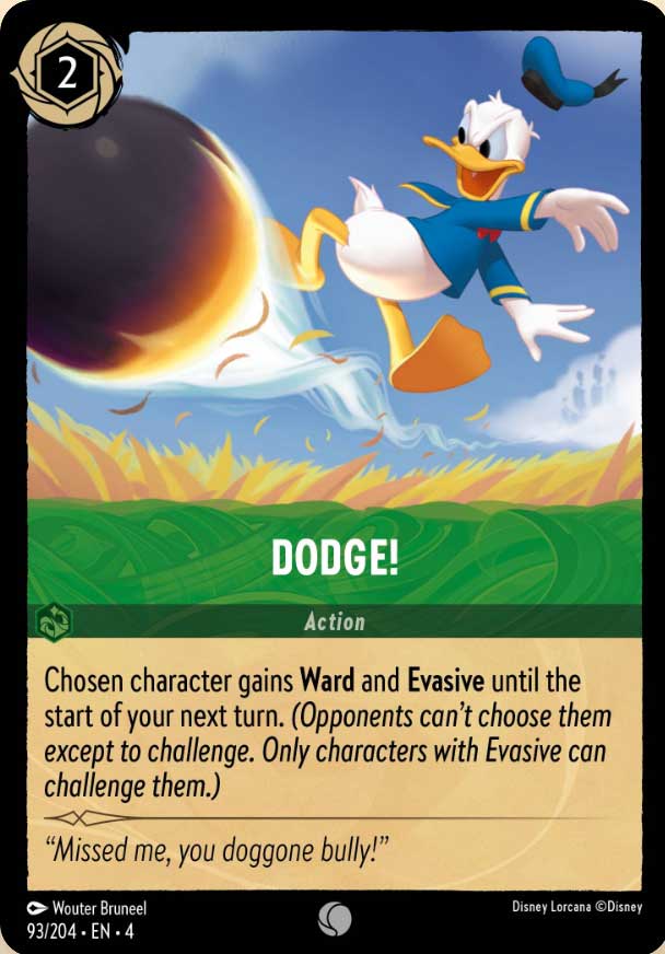 Disney Lorcana TCG: Dodge!