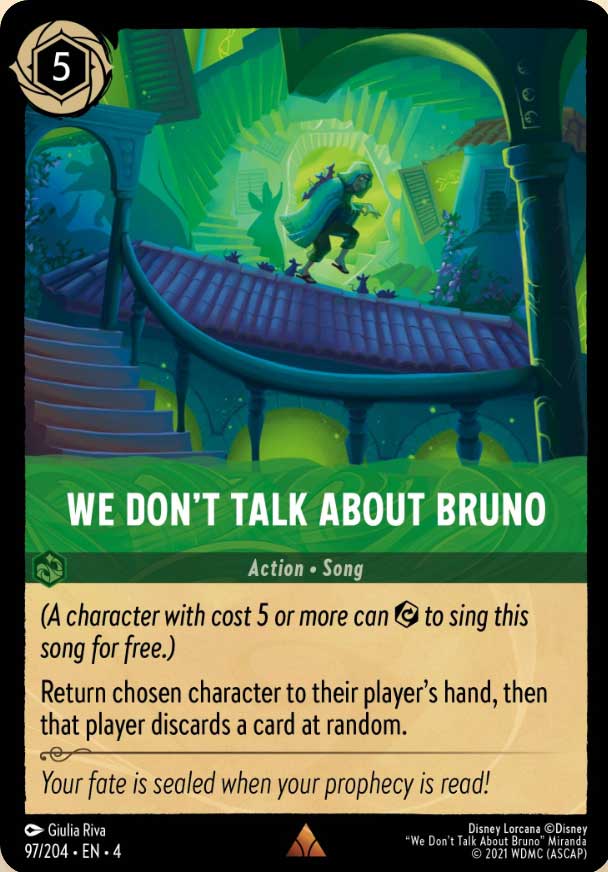Disney Lorcana TCG: We Don't Talk About Bruno