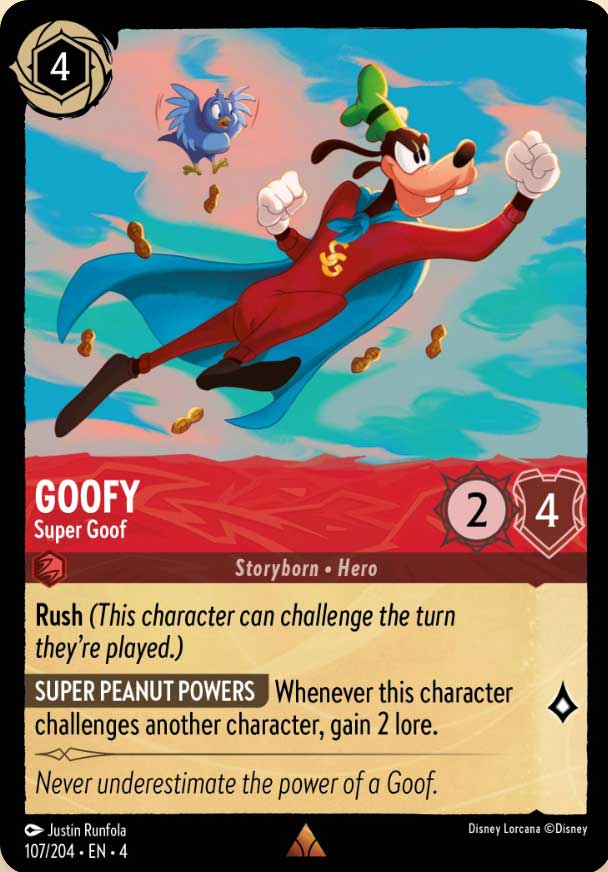 Disney Lorcana TCG: Goofy, Super Goof