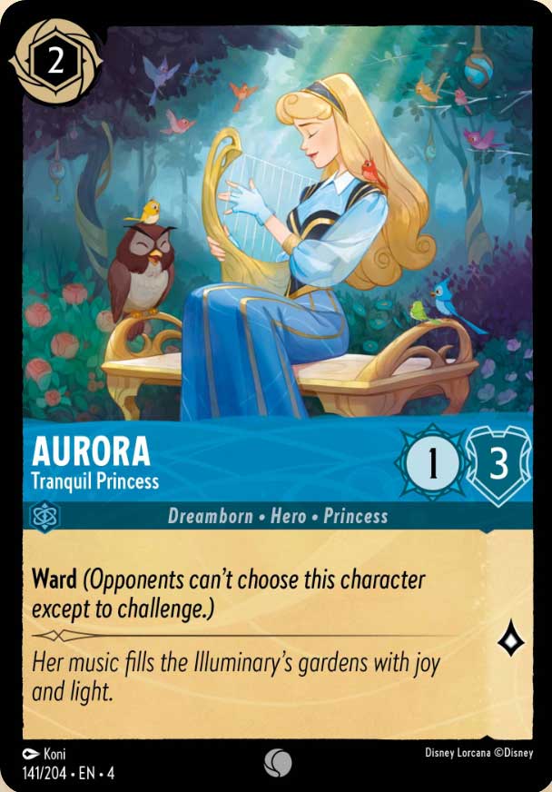 Disney Lorcana TCG: Aurora, Tranquil Princess