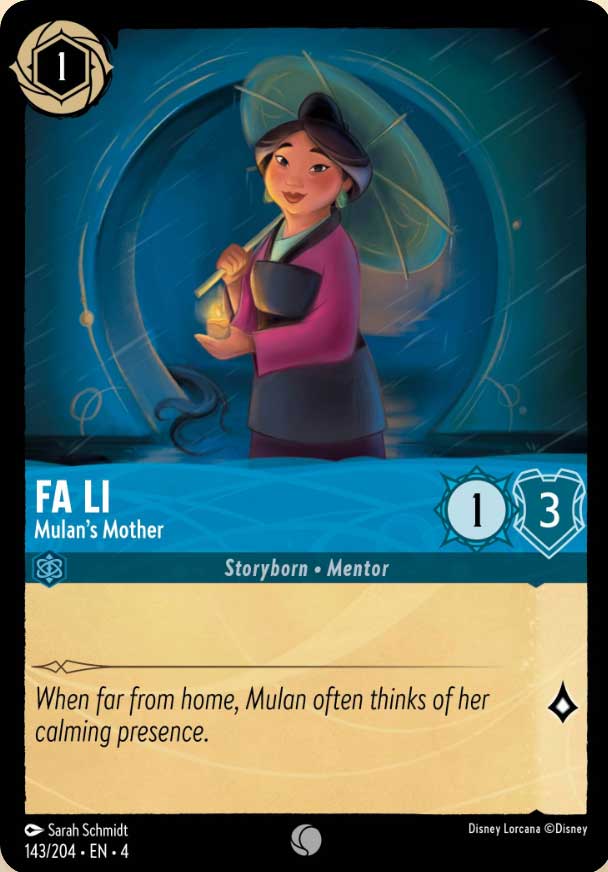 Disney Lorcana TCG: Fa Li, Mulan's Mother