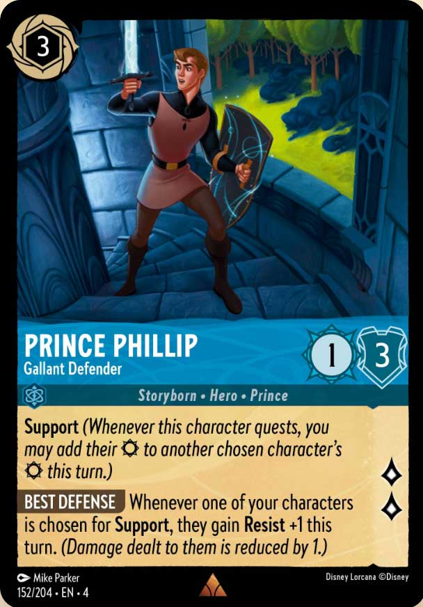 Disney Lorcana TCG: Prince Phillip, Gallant Defender