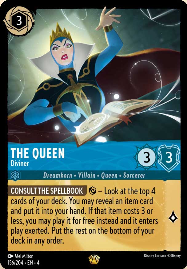 Disney Lorcana TCG: The Queen, Diviner