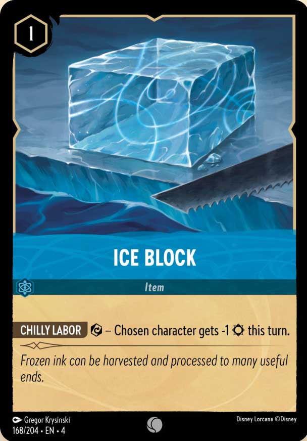 Disney Lorcana TCG: Ice Block