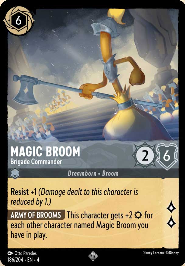 Disney Lorcana TCG: Magic Broom, Brigade Commander