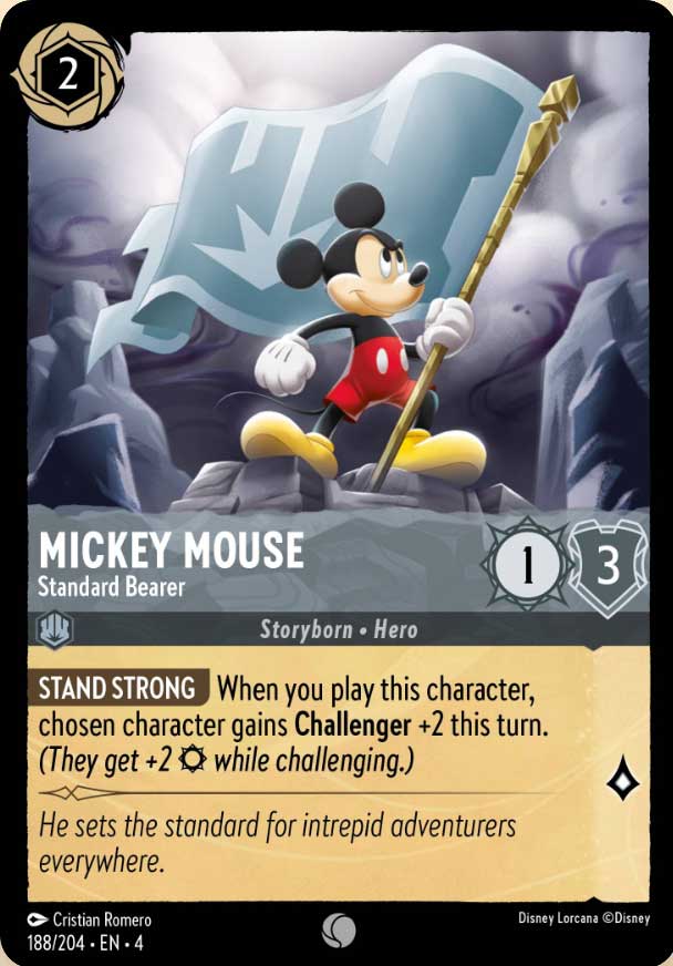 Disney Lorcana TCG: Mickey Mouse, Standard Bearer