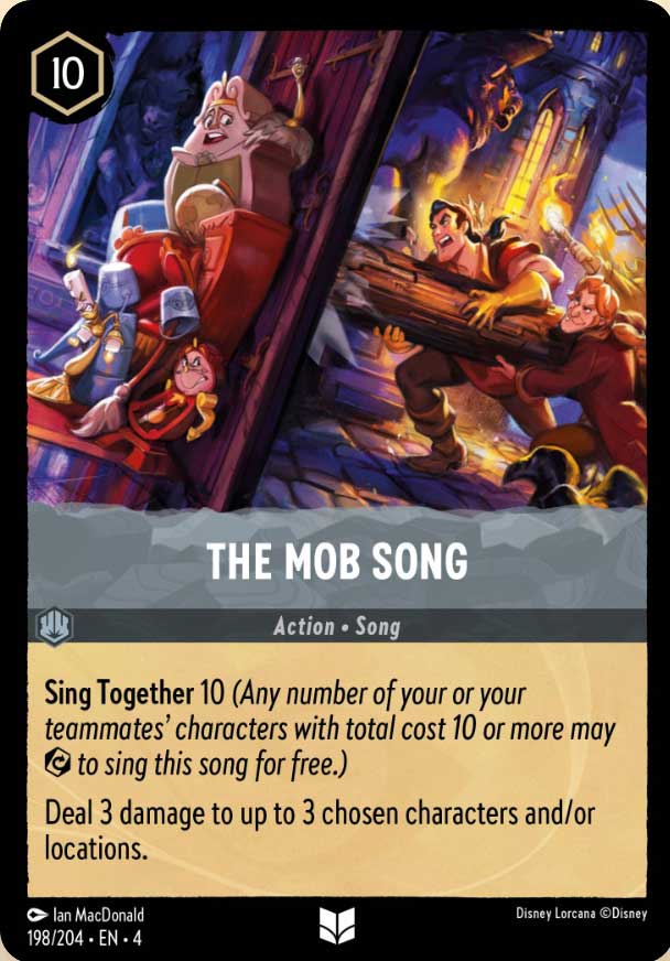 Disney Lorcana TCG: The Mob Song