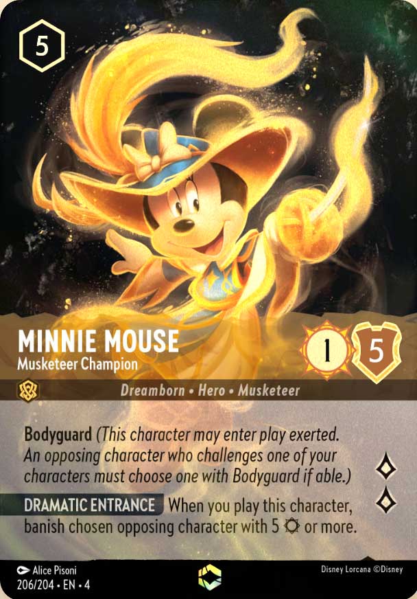 Disney Lorcana TCG: Minnie Mouse, Musketeer Champion