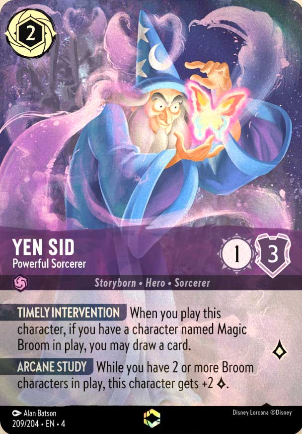 Disney Lorcana TCG: Yen Sid, Powerful Sorcerer