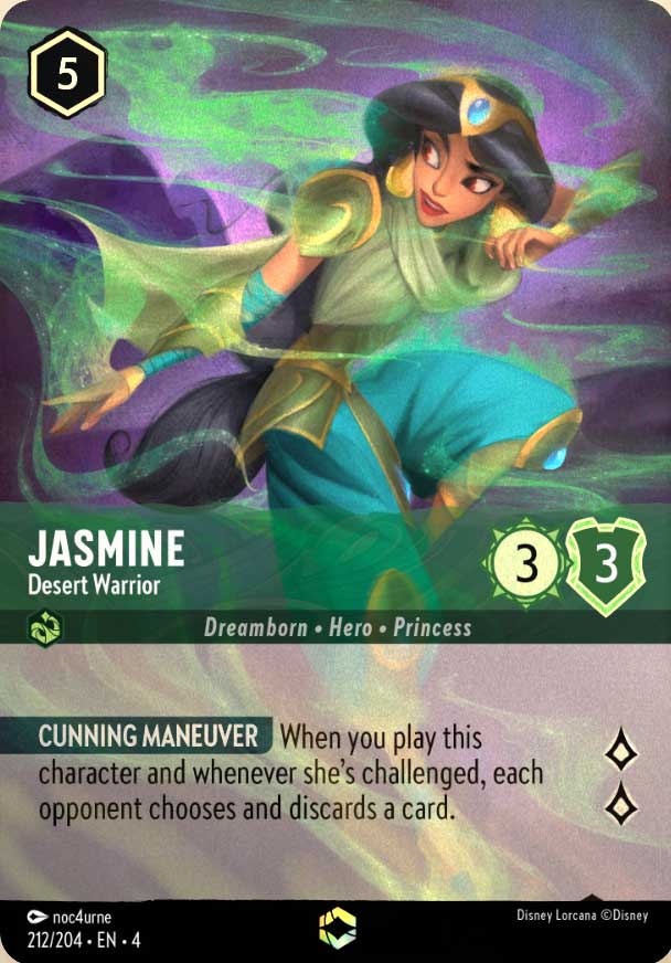 Disney Lorcana TCG: Jasmine, Desert Warrior