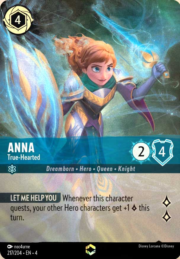 Disney Lorcana TCG: Anna, True-Hearted