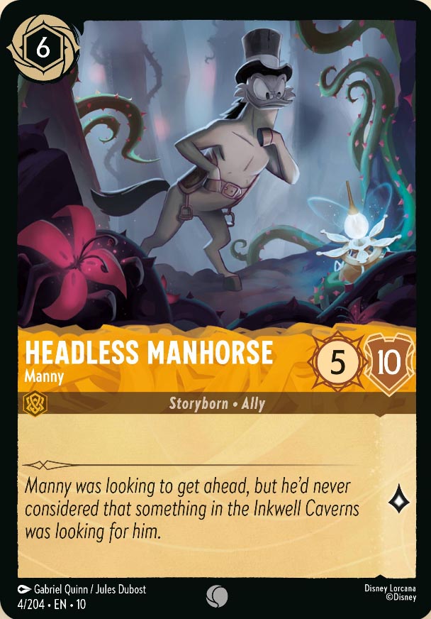 Disney Lorcana TCG: Headless Manhorse, Manny
