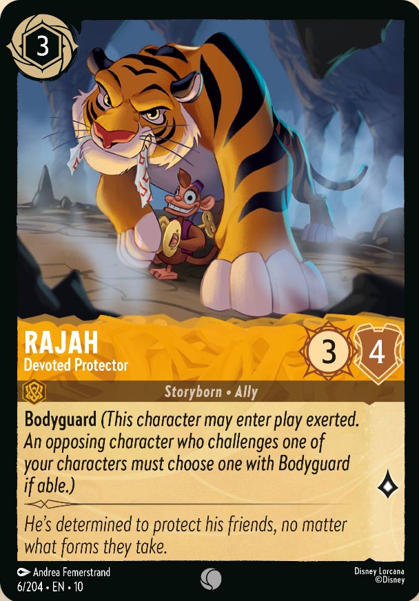 Disney Lorcana TCG: Rajah, Devoted Protector