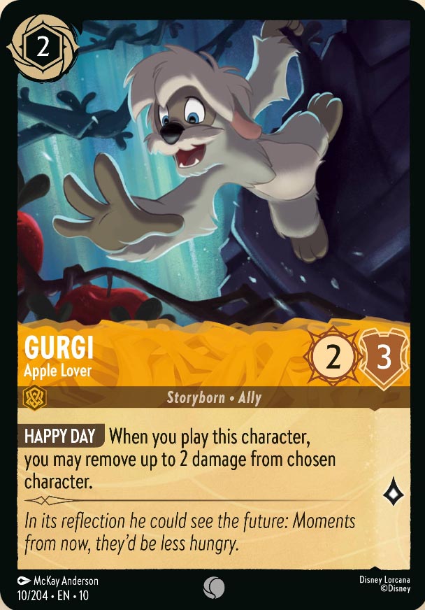 Disney Lorcana TCG: Gurgi, Apple Lover