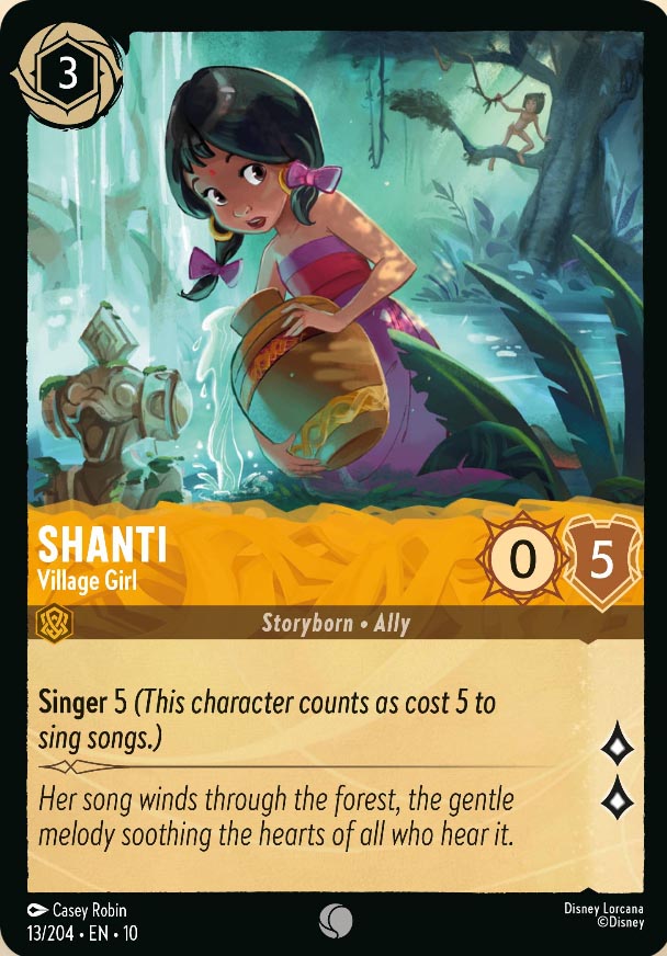 Disney Lorcana TCG: Shanti, Village Girl