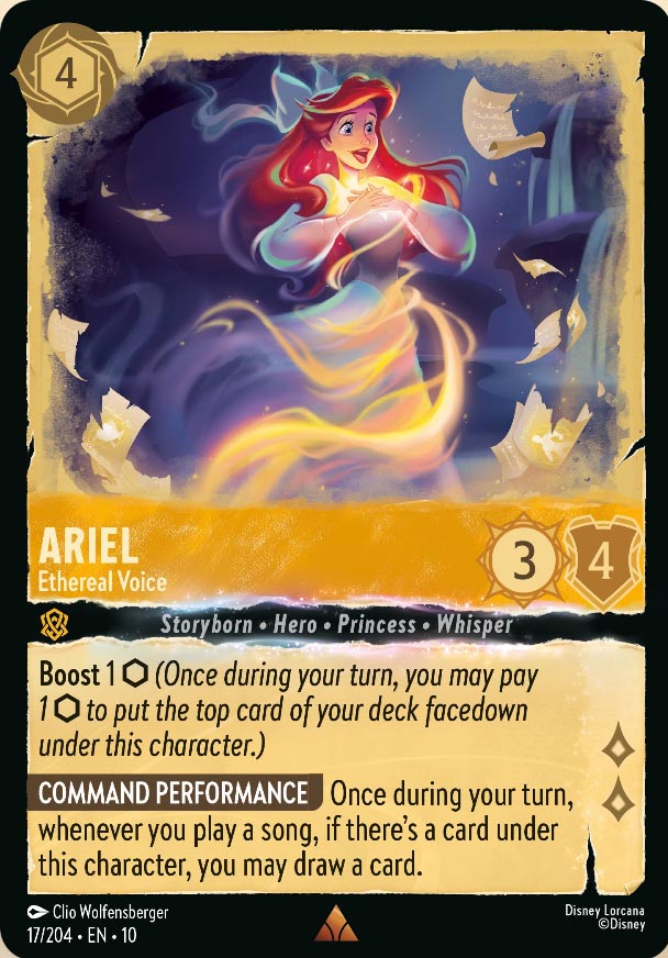 Disney Lorcana TCG: Ariel, Ethereal Voice
