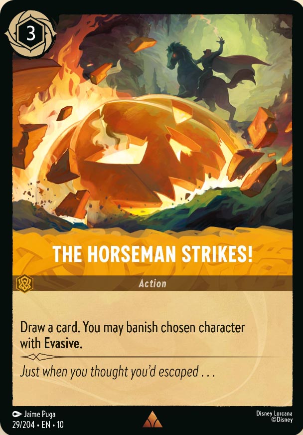 Disney Lorcana TCG: The Horseman Strikes!