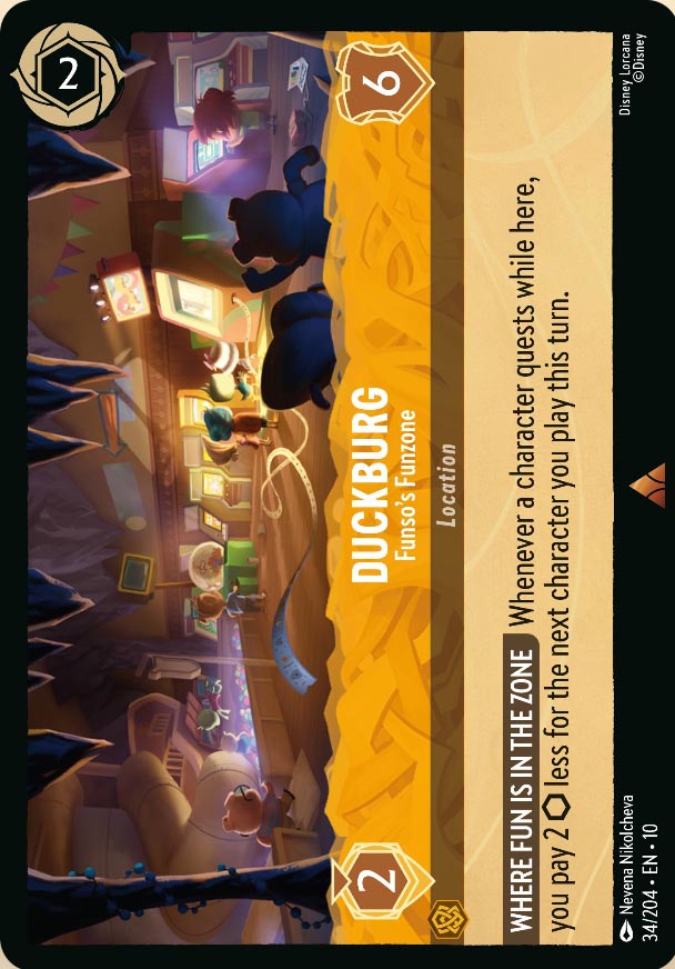 Disney Lorcana TCG: Duckberg, Funso's Funzone