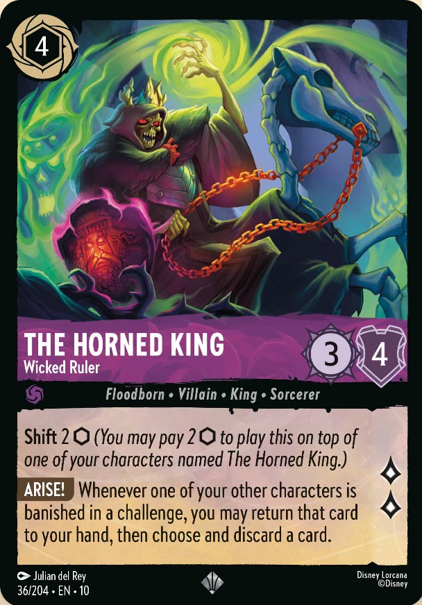 Disney Lorcana TCG: The Horned King, Wicked Ruler