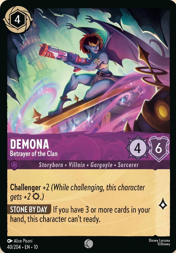 Disney Lorcana TCG: Demona, Betrayer of the Clan