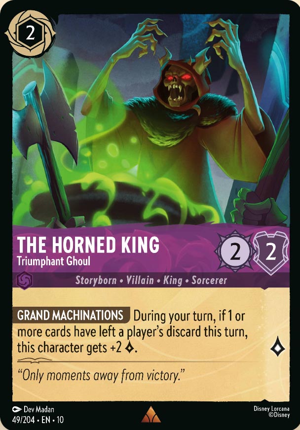 Disney Lorcana TCG: The Horned King, Triumphant Ghoul