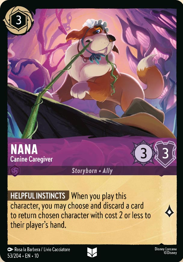 Disney Lorcana TCG: Nana, Canine Caregiver