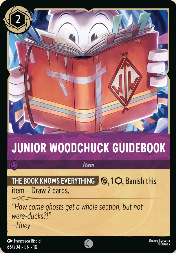 Disney Lorcana TCG: Junior Woodchuck Guidebook
