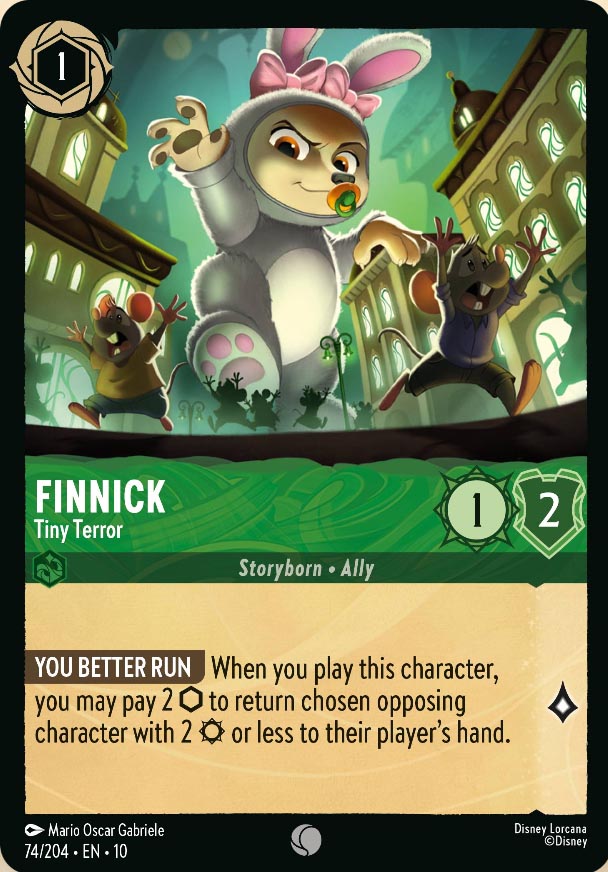 Disney Lorcana TCG: Finnick, Tiny Terror