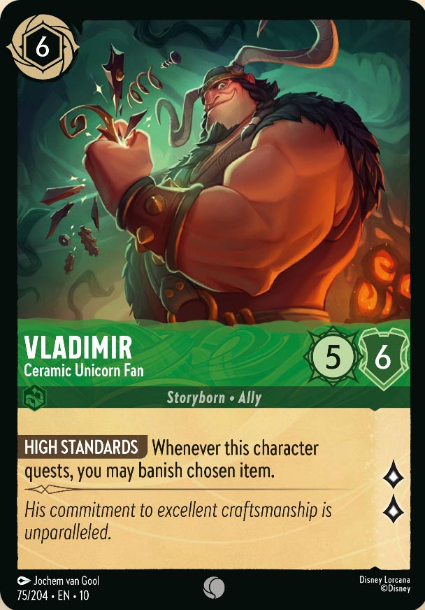 Disney Lorcana TCG: Vladimir, Ceramic Unicorn Fan