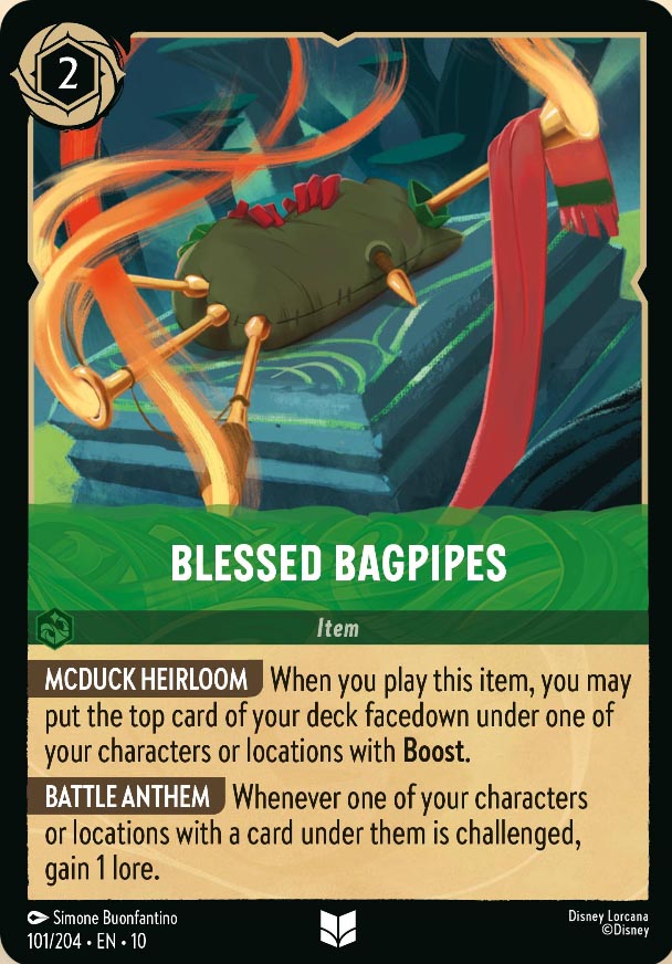 Disney Lorcana TCG: Blessed Bagpipes