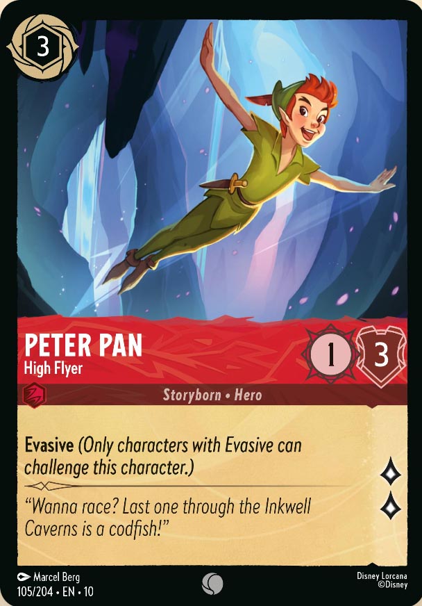 Disney Lorcana TCG: Peter Pan, High Flyer
