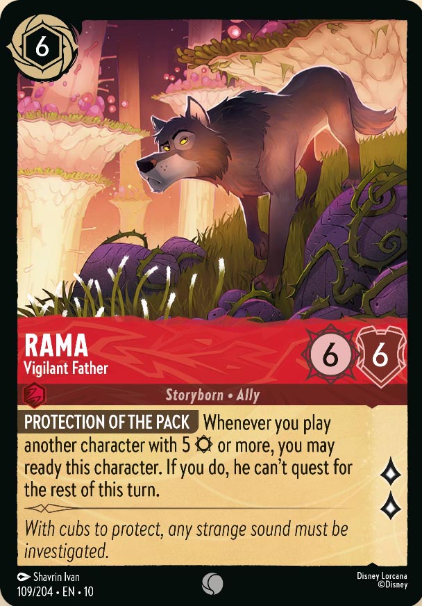 Disney Lorcana TCG: Rama, Vigilant Father