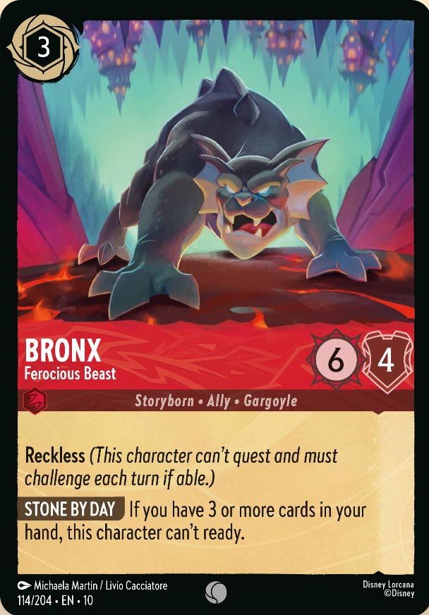 Disney Lorcana TCG: Bronx, Ferocious Beast