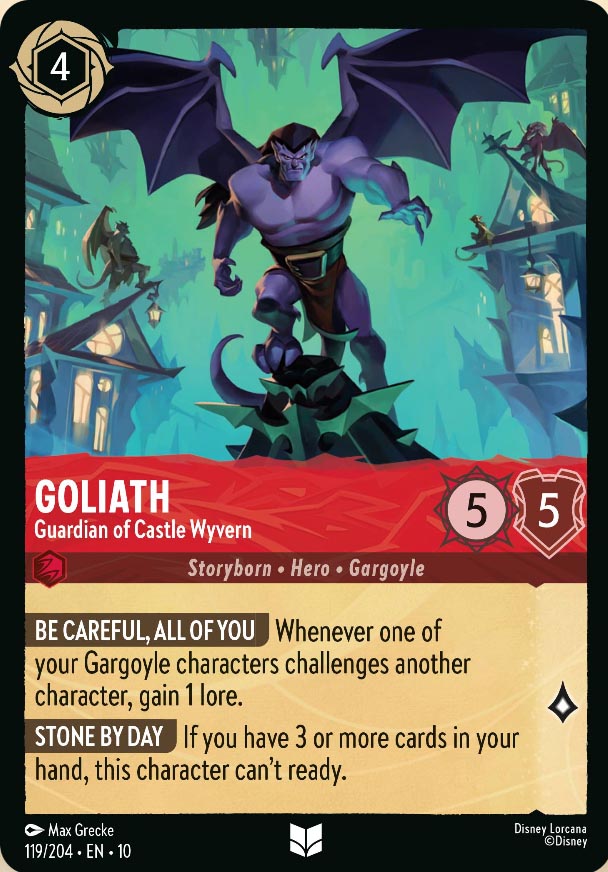 Disney Lorcana TCG: Goliath, Guardian of Castle Wyvern