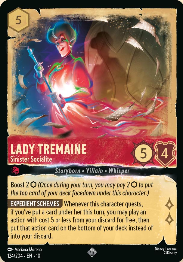 Disney Lorcana TCG: Lady Tremaine, Sinister Socialite