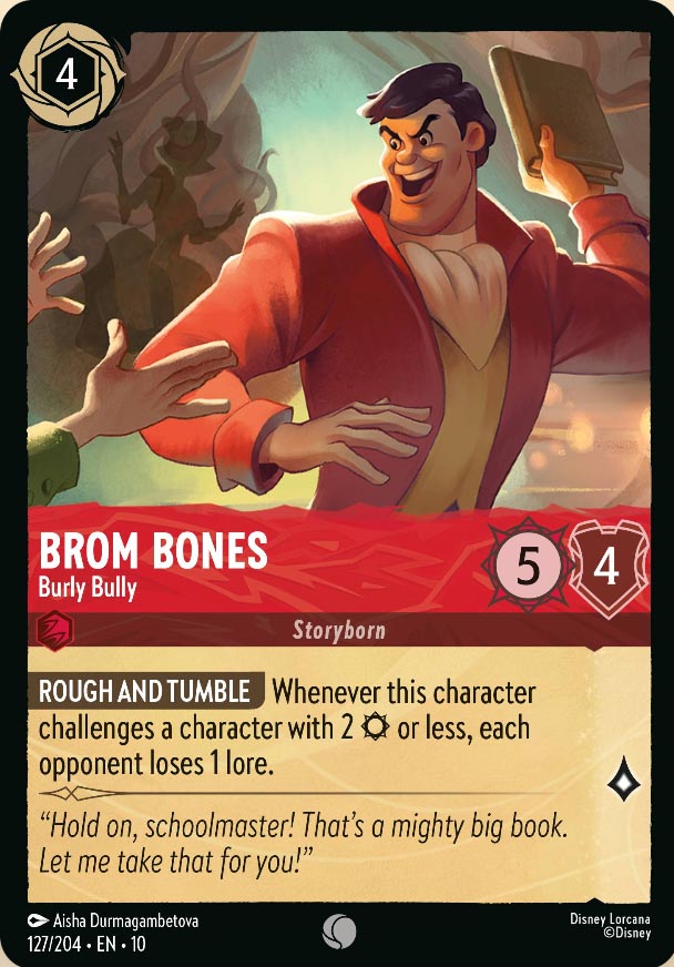 Disney Lorcana TCG: Brom Bones, Burly Bully