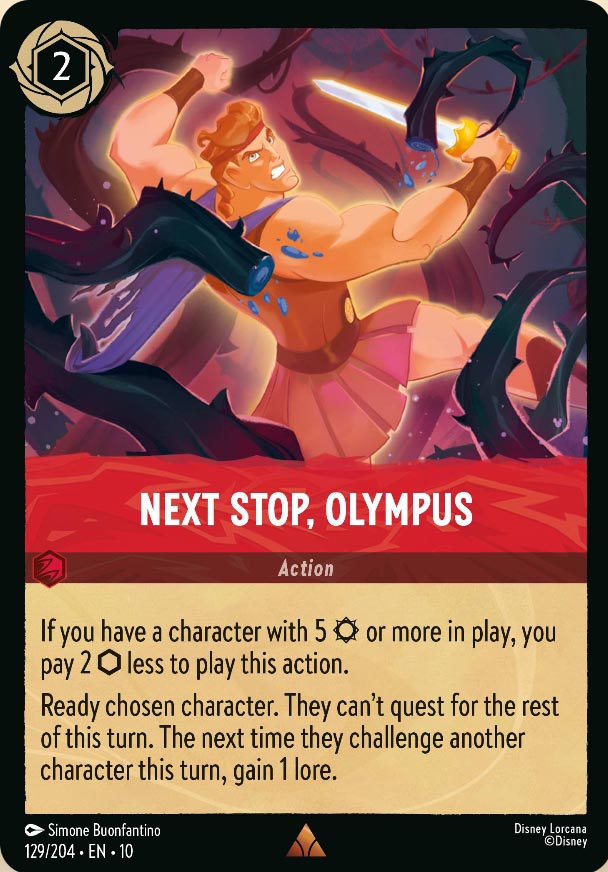 Disney Lorcana TCG: Next Stop, Olympus