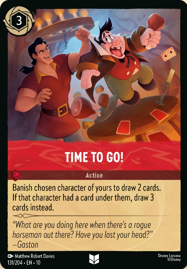 Disney Lorcana TCG: Time To Go!