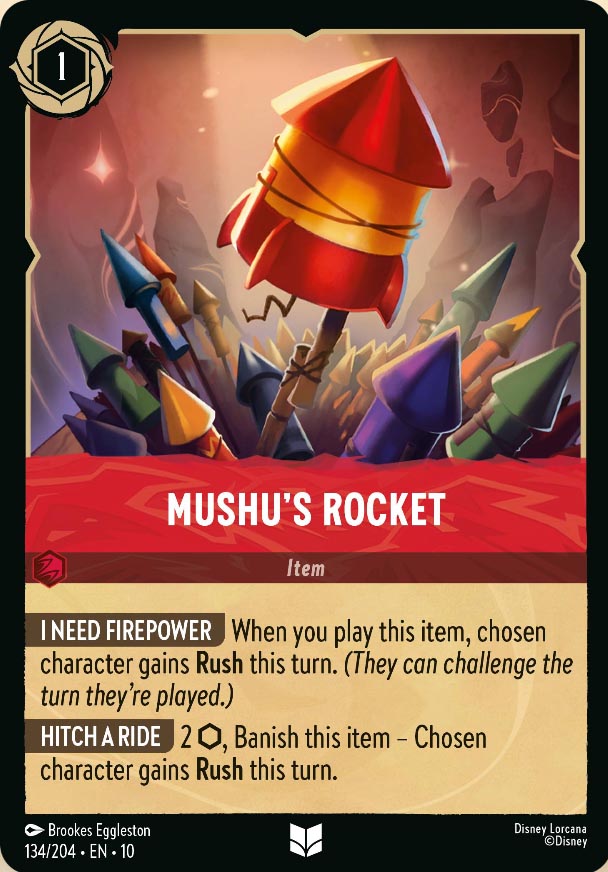 Disney Lorcana TCG: Mushu's Rocket