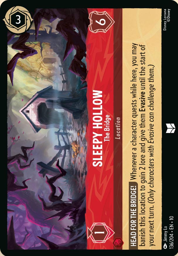 Disney Lorcana TCG: Sleepy Hollow, The Bridge