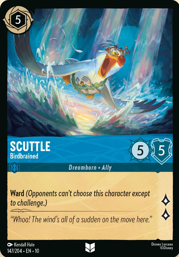 Disney Lorcana TCG: Scuttle, Birdbrained
