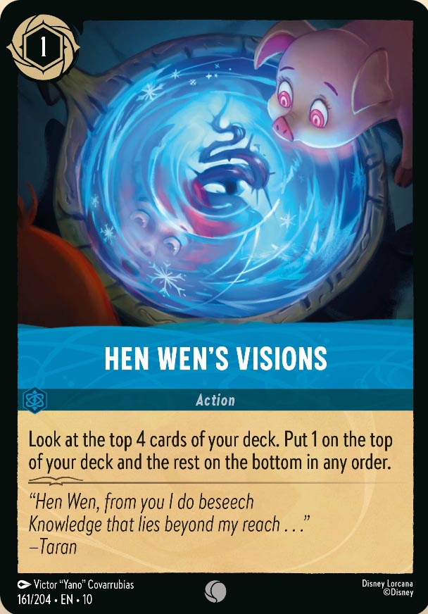 Disney Lorcana TCG: Hen Wen's Visions