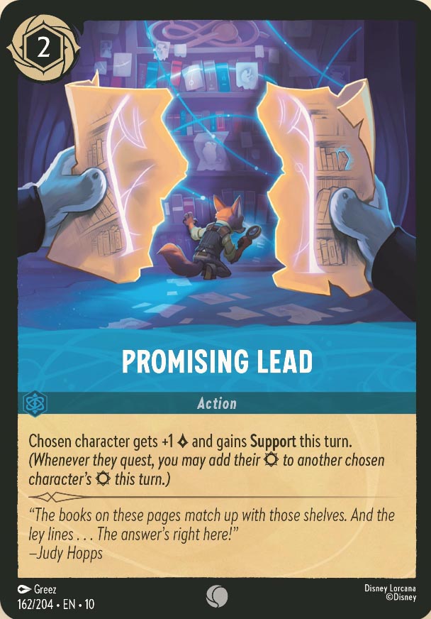 Disney Lorcana TCG: Promising Lead